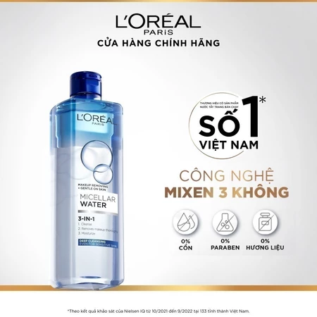 Nước Tẩy Trang L'Oreal Paris Micellar Water